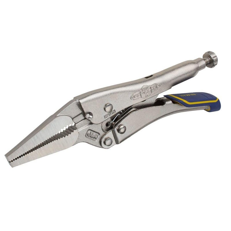 IRWIN VISE-GRIP Locking Pliers, Fast Release, Long Nose with Wire Cutter, 6-Inch (IRHT82583) - Image 2